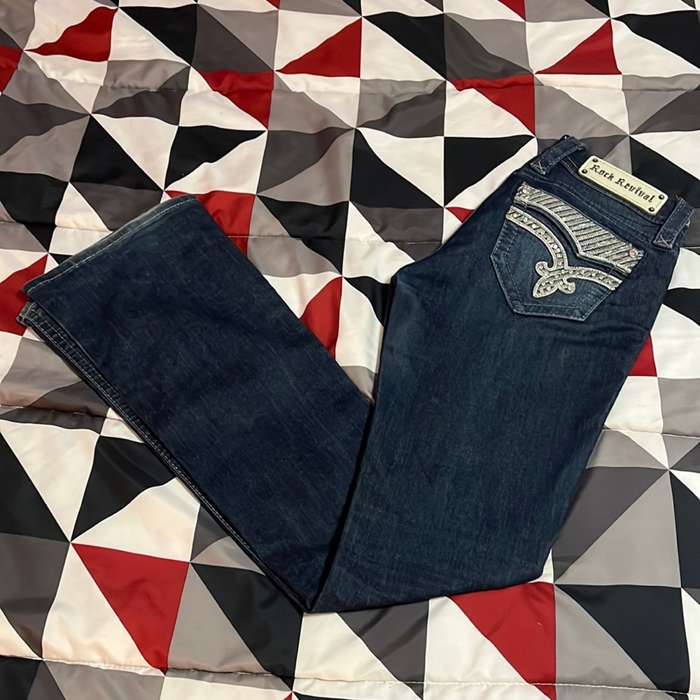 **SALE **Rock Revival Jeans, Make an Offer, size 26, Klarry, Bootcut, 34” inseam